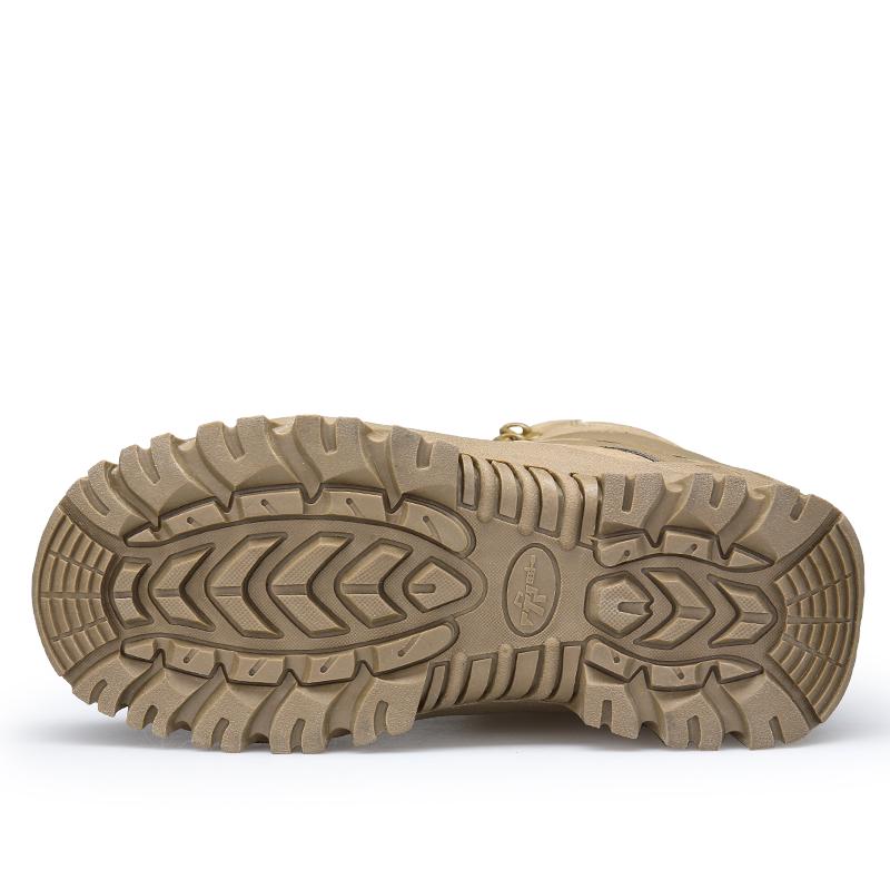 Winter/Autumn Men's Outdoor Desert Combat Tactic Mid-calf Boots Men Snow Tactical Hiking Boots Botas Hombre Zapats