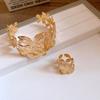 Fashion Beautiful Flowers Bracelet Female Fashion Exquisite Refined Grace Fancy Accessible Luxury Bracelet Niche Personality All-Match Jewelry