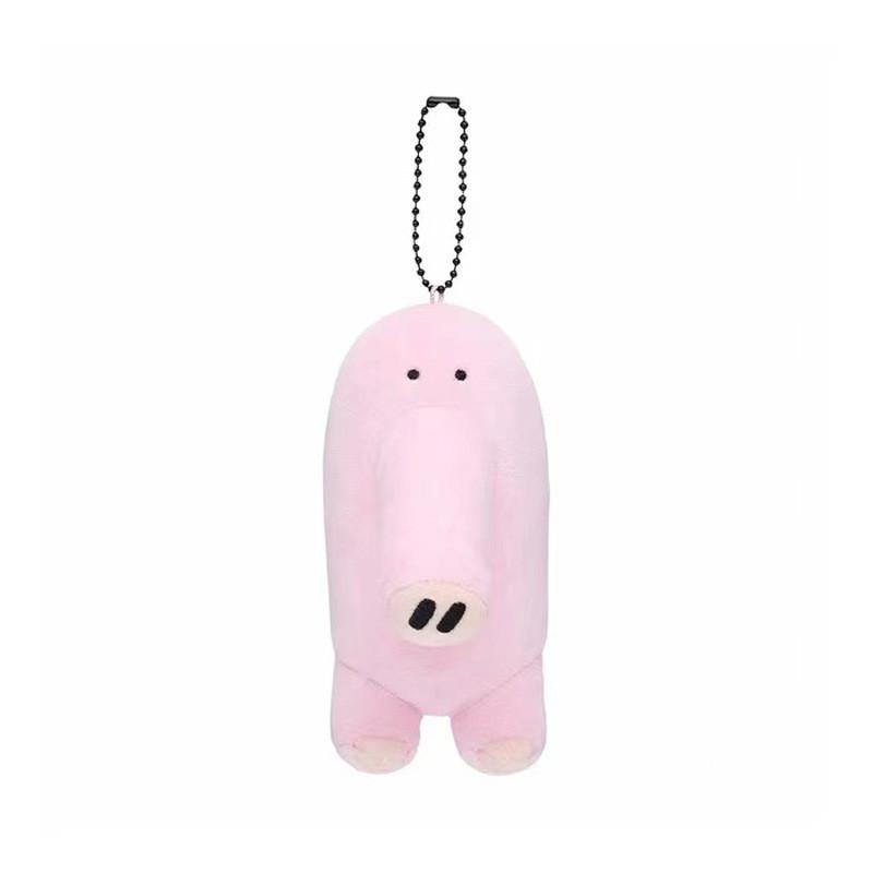 Adorable Nagano Creative Self-mocking Bear Plush Toy Keychain With Cute Features