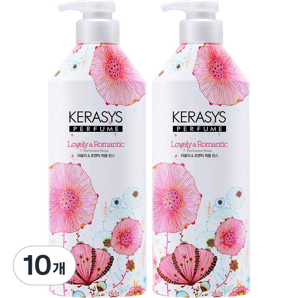 Kerasis Parfüm-Spülung Lieblicher Romantischer Duft 980ml 10 Stück