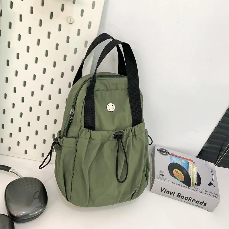 Nylonový pas se zipem Ramenní tašky s vysokou kapacitou Všestranné volnočasové crossbody tašky Svěží dámy