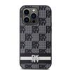 Dkny Dkhcp14Lpcptssk Iphone 14 Pro6.1 Czarny/Black Hardcase Leather Checkered Mono Pattern & Printed Stripes