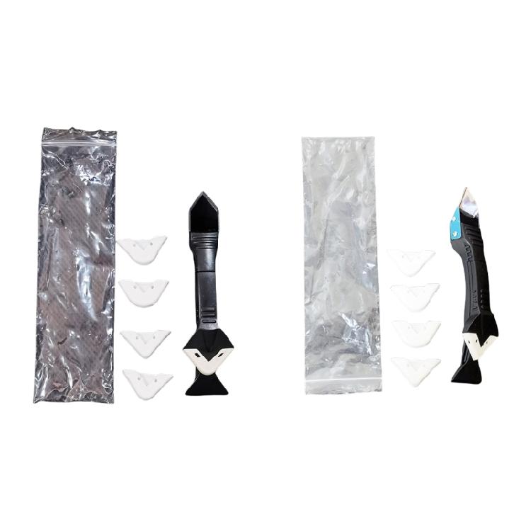 5 In 1 Caulk Scraper and Smoother Tool Set Silicone Caulk Scraper  for Kitchen Bathroom Window and Frame Sealant Seal