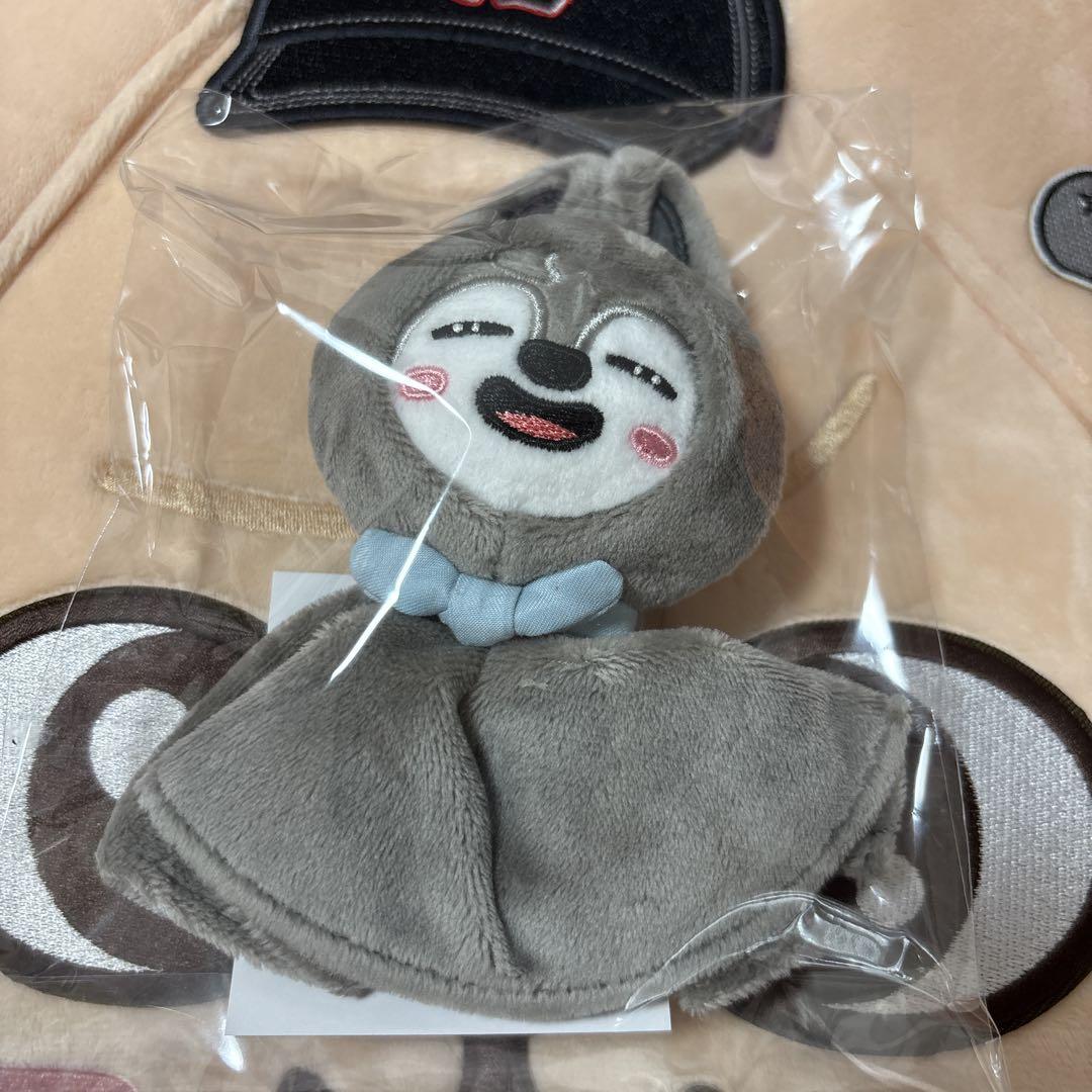 

[USED] StrayKids dominATE Back Charm Wolf Chan