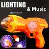 Pistola Giocattolo Elettrica con Luci di Proiezione Arcobaleno & Musica Pistole Giocattolo per Bambini Pistola Giocattolo Luminosa Ragazzi Ragazze Regali