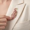 Fashion Luxury Animal Rhinestone Peacock Brooches For Women Clothing Coat Jewelry Accessories Gifts