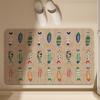 Bathroom Floor Mat Toilet Anti Slip Mat Bathroom Door Mat Foot Mat Door Mat