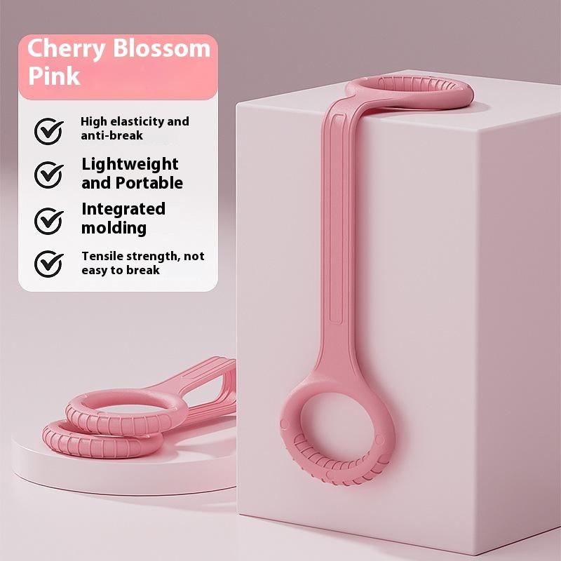 

1 шт. Многофункциональная йога-резинка 8-образной формы для красоты спины, эластичная лента для йоги, растяжка мышц, раскрытие плеч as the picture