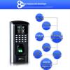 ZKTeco F7Plus Fingerprint Attendance and Access Control Terminal CN plug (adapter included)