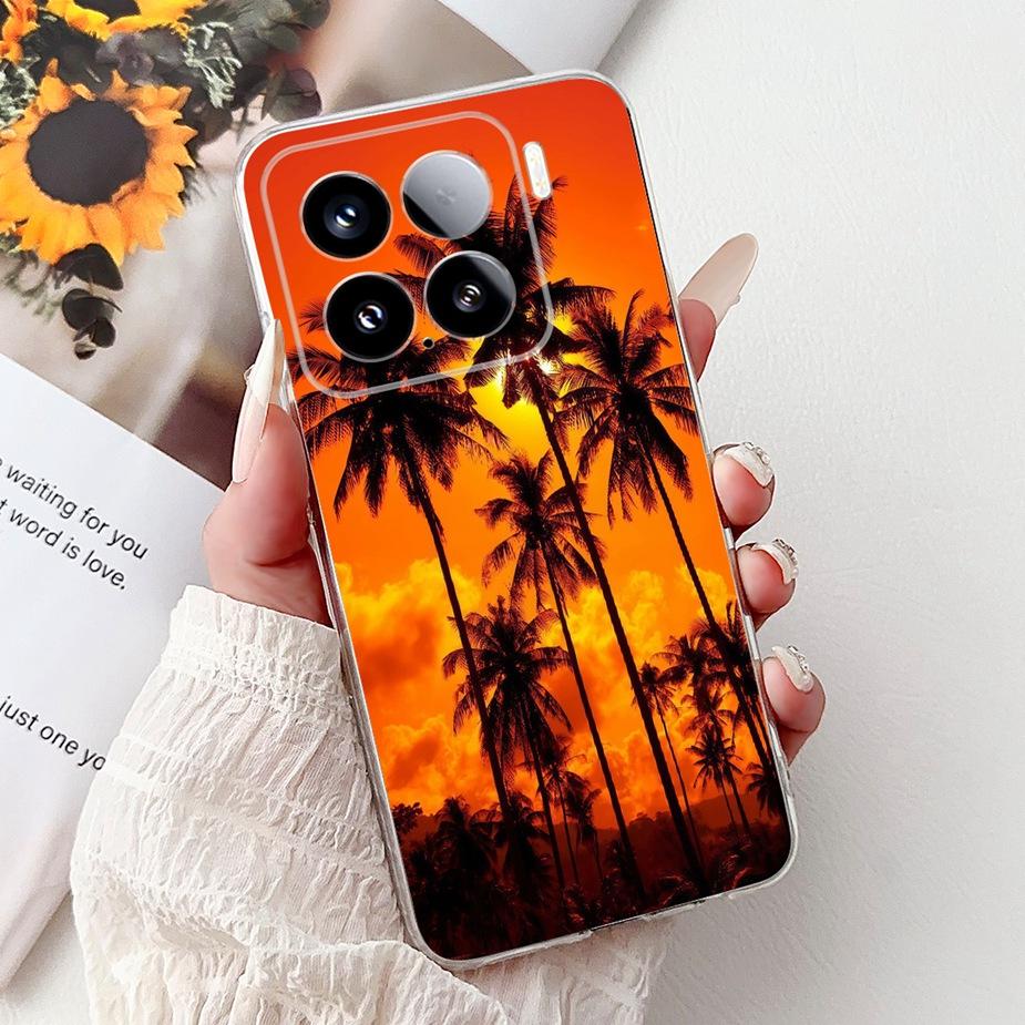 For Xiaomi Mi 15 Pro 5G Case New Fashion Painted Cover Soft Silicone Slim Phone Case For Xiaomi 15 Pro Mi15 5G Back Cover Fundas