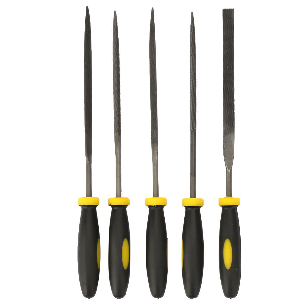 

Практичный популярный стальной рашпиль по дереву набор удобных плоских напильников 3 * 140mm