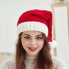 Red Christmas Knit Parent-Child Pom-Pom Hat