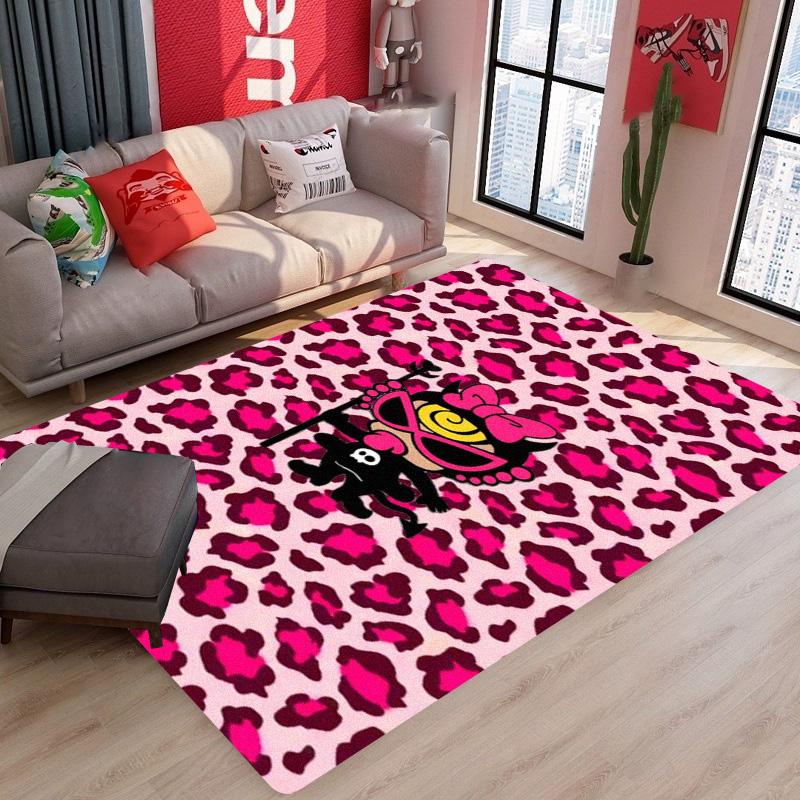 Japan Fashion H-hysteric Mini Carpet Floor Mat Bathroom Kid Room Bedroom Decoration Balcony Anti-Slip Doormat Living Room Rugs