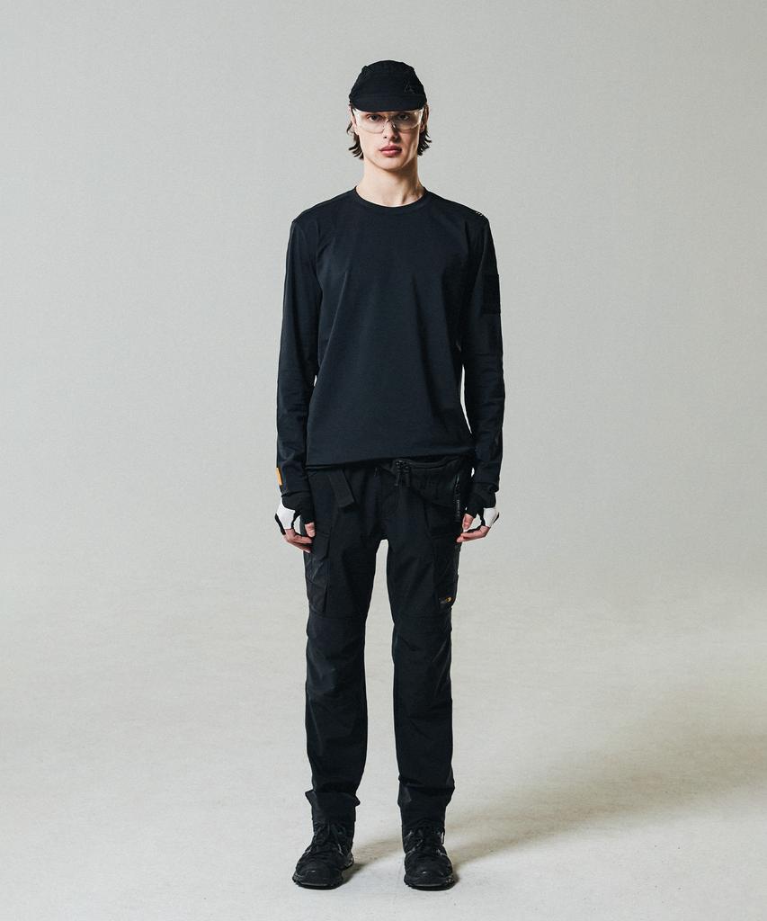 WILLBE LAB Coolskin Mesh Long Sleeve T-Shirt (Bk)