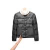 Winter new down jacket women's fashion duck down elegant and light long sleeves with short jacket