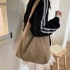 2025 summer fashion new retro lazy wind tote bag casual simple shoulder bag women's bag Korean version large capacity