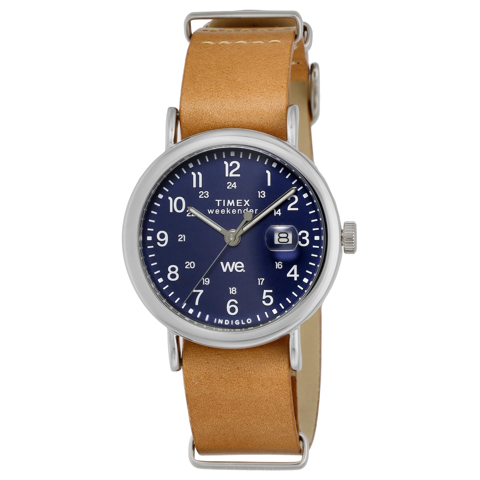 

Unisex Wristwatch Timex Weekender TW2W86800 Quartz 5 ATM Water Resistant Mineral Glass Navy Dial Brass [TIMEX] [Used] Темно-синій