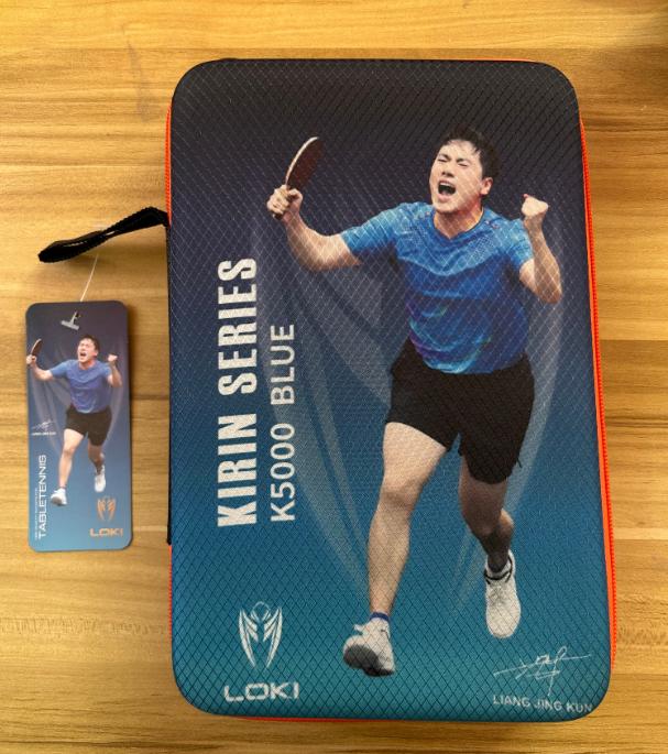 

LOKI K5000 FL Long HandleTable Tennis Racket Home Entertainment PingPong Rackets with Blue Color Ping Pong Rubber