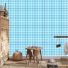 Wallpaper Fabric Pattern Celadon and Azure for Living Room and Bedroom 50x1000