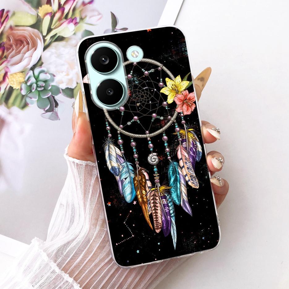 For Xiaomi Poco X8 Pro 5G Case Cute Cat Peacock Painted Cover Soft Slim Phone Case For Xiaomi Poco X8 Pro Max PocoX8 Pro 5G Bags