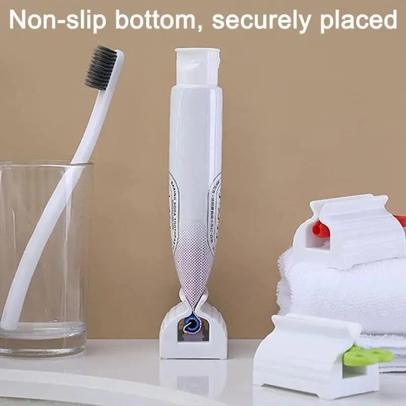 1-30PCS Toothpaste Squeezer Manual Roller Dispenser for Lazy People No Battery Needed Universal Fit for Tubes
