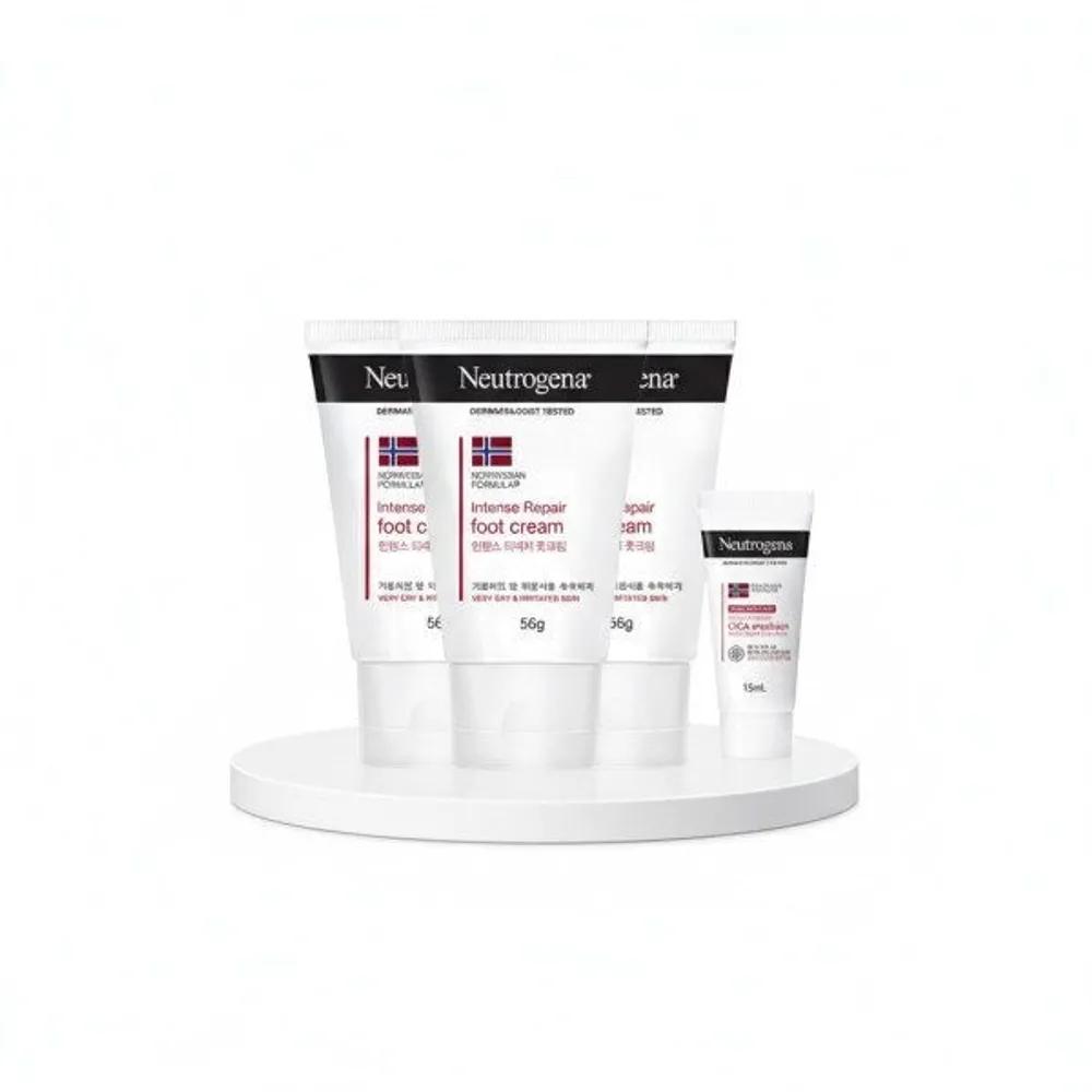 Neutrogena High Moisture Intense Repair Foot Cream 56g, 3 pieces