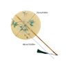 Woven Bamboos Decorative Fan Traditional Chinese Craft-Xiaoman