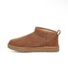 UGG CLASSIC ULTRA MINI Sheepskin Snow Boots Women's Brown 1116109-CHE(Team186-)