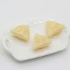 Kitchen Toys Dollhouse Trays Plates Doll Mini Food White Dishes Tableware Miniature Doll House Accessories