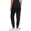 adidas Neo Solid Color Joggers with Logo Print and Elastic Cuffs Women Bottoms Black IL4734