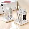 Imakara Premium Stainless Steel Countertop Toothbrush Holder