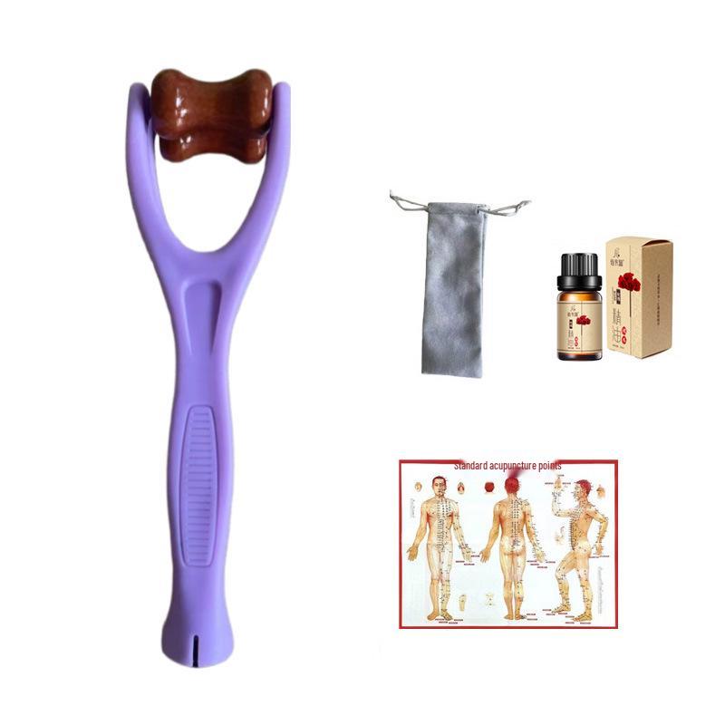 Holz Magnetische Perlen Finger Massage Roller