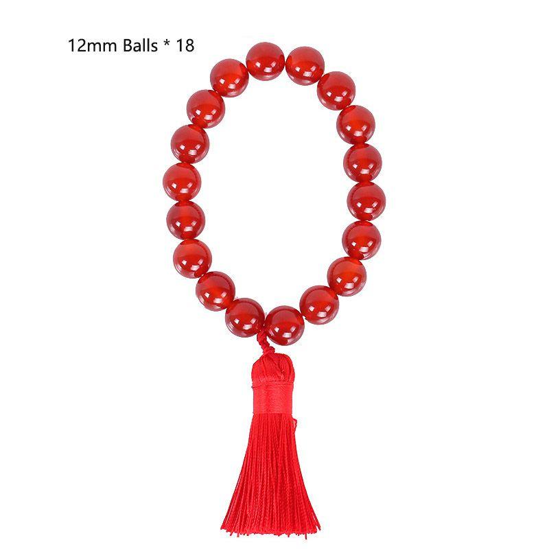 Tao Genshin Hu Bracelet Wristlet Costume Accessories Figue Red Hand Beaded