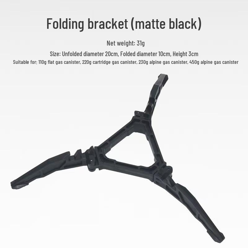 Tragbarer Faltkanisterständer: Universelle Stativhalterung für Camping