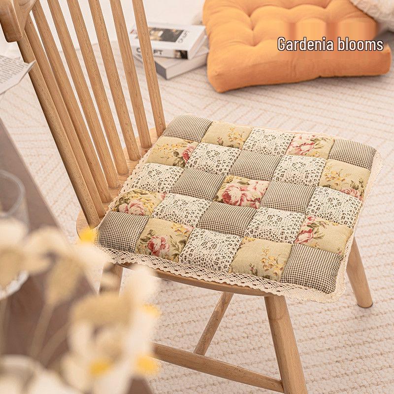 Lace Non-Slip Chair Cushion Pad for Dining and Living Room