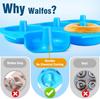 6 Holes Silicone Donut Molds Non-stick Silicone Donut Baking Pan Set, Easy To Unmold Heat Resistant and Dishwasher Safe.