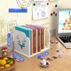 Multi-layer Easy-to-assemble Desktop Bookshelf Table Book Stand Cute for Children and Students