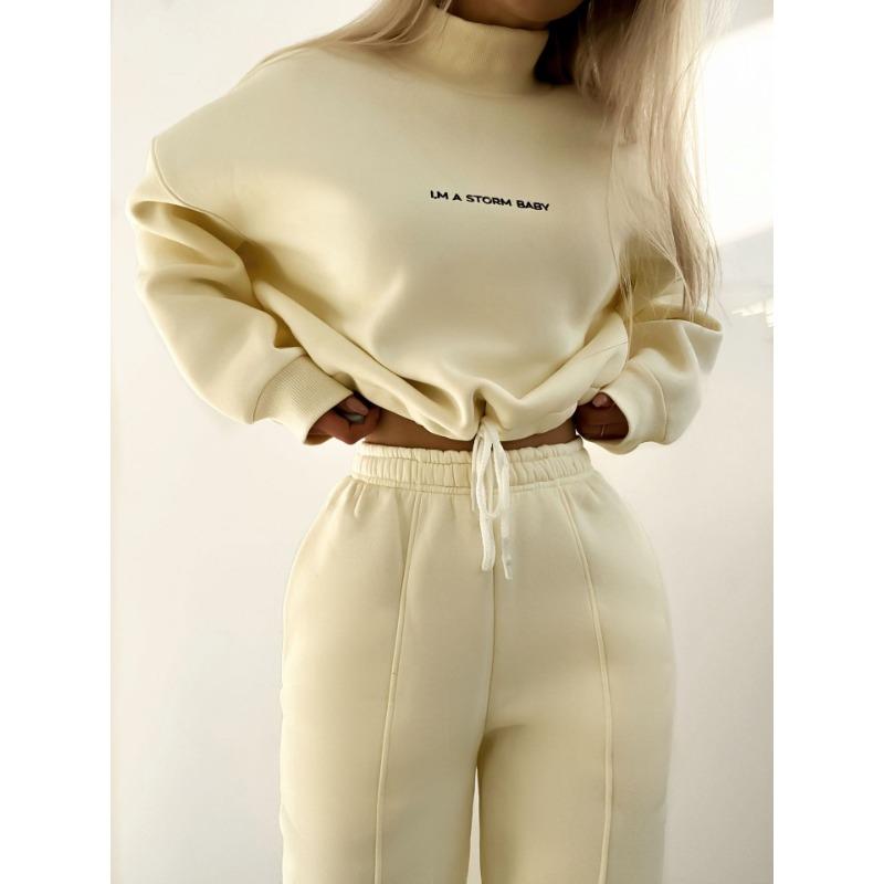 New Casual Suit Long-sleeved Women's Printed Hoodie Suit Two-piece Set of Trousers Pullover Sweatpants Two-piece Set