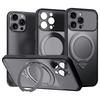 Case for iPhone 16 Pro Max - TPU+PC, Black, MagSafe