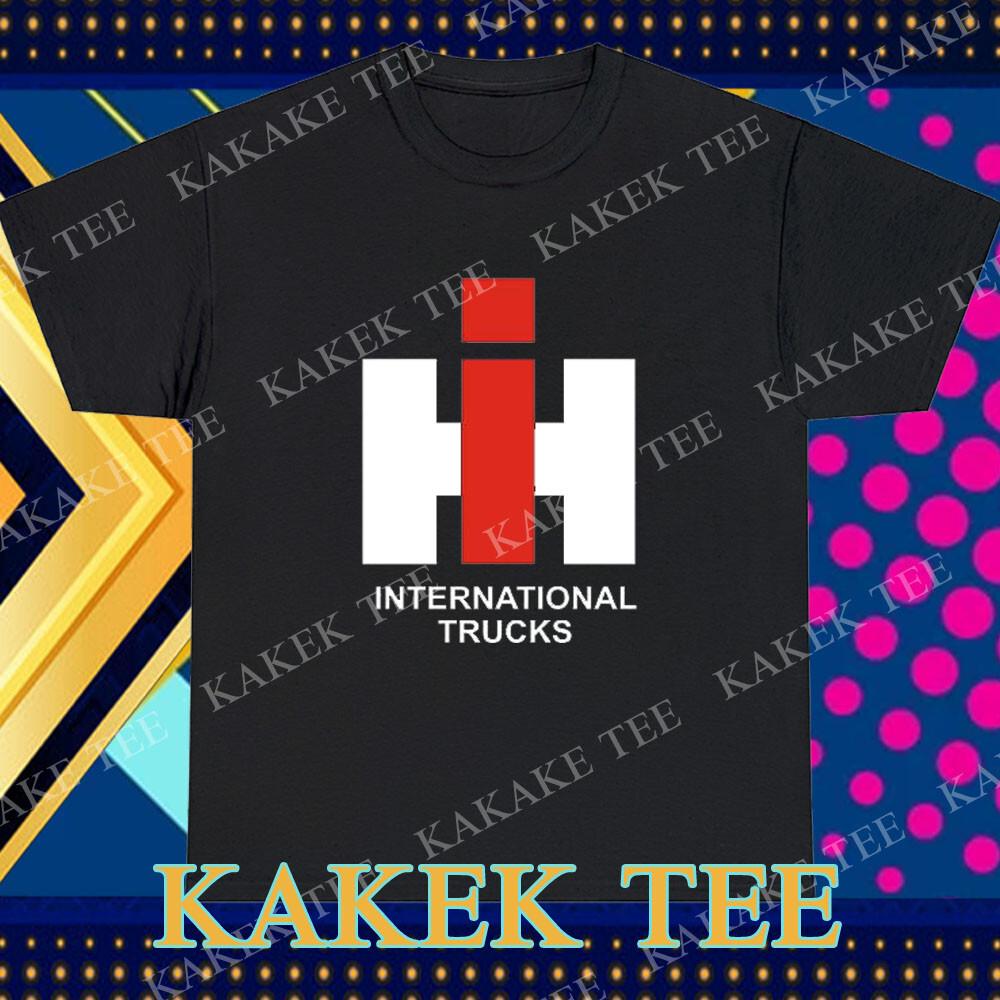 

New International Trucks Logo T-Shirt Funny Size S to 5XL XL