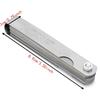 2pcs Stainless Steel Valve Thickness Gauge 32 Blades Gap Measurement Tool  Valve Adjustment
