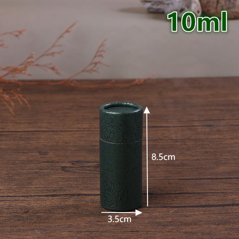 Round Cardboard Gift Box Cosmetic Essential Oil Bottle Packaging Box Lipstick Perfume Packaging Kraft Paper Tube Boxes