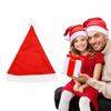 Red Christmas Hats for Adults Kids Non-woven Fabric Santa Claus Xmas Hats Cap Merry Christmas New Year Festival Party Decoration
