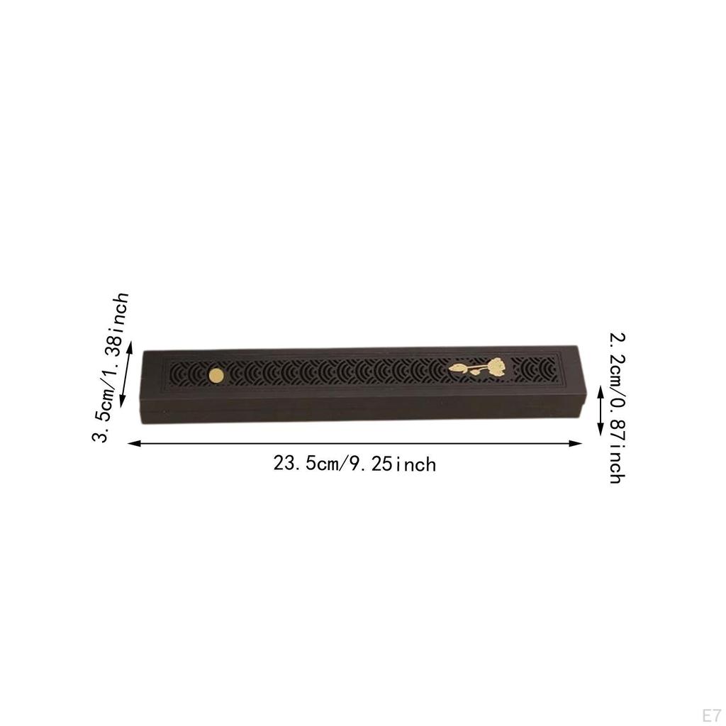 Hollow Incense Stand for Indoor Use, Decorative Holder and Box