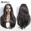 Perruque Noble en Dentelle Synthétique 26" Lisse Ombrée Dentelle Perruque Cosplay Perruque à Raie en Dentelle Perruques Blondes Pour Femmes Perruque Synthétique Perruque en Dentelle