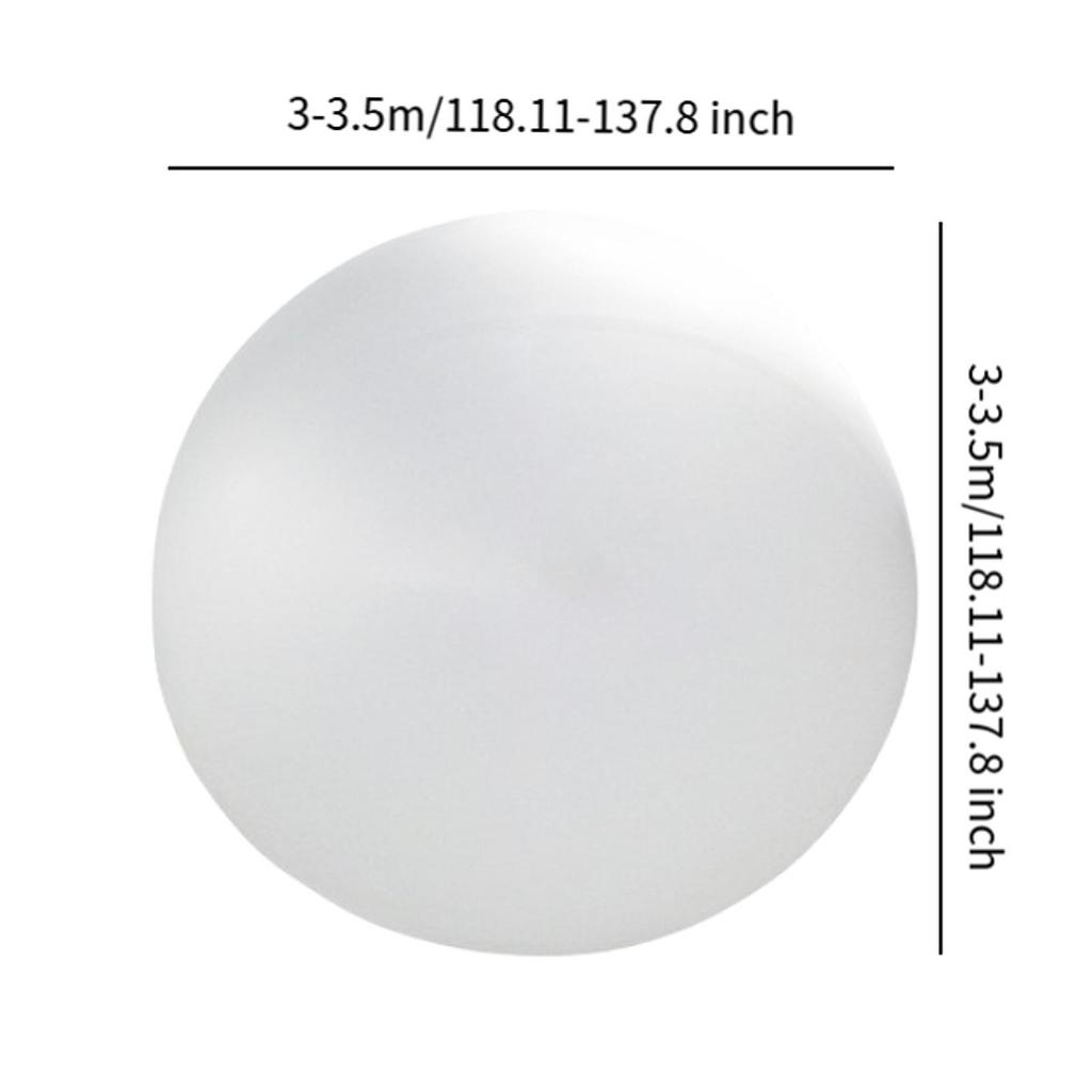 Giant Balloon Big Round Latex Balloon White Huge Balloon for Engagement Festival Event Birthday Anniversary Party Decoration