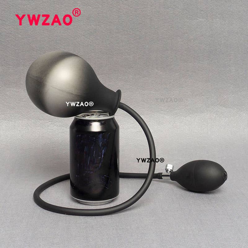 YWZAO Inflatable Anal Plug Silicone Integrated G35-1