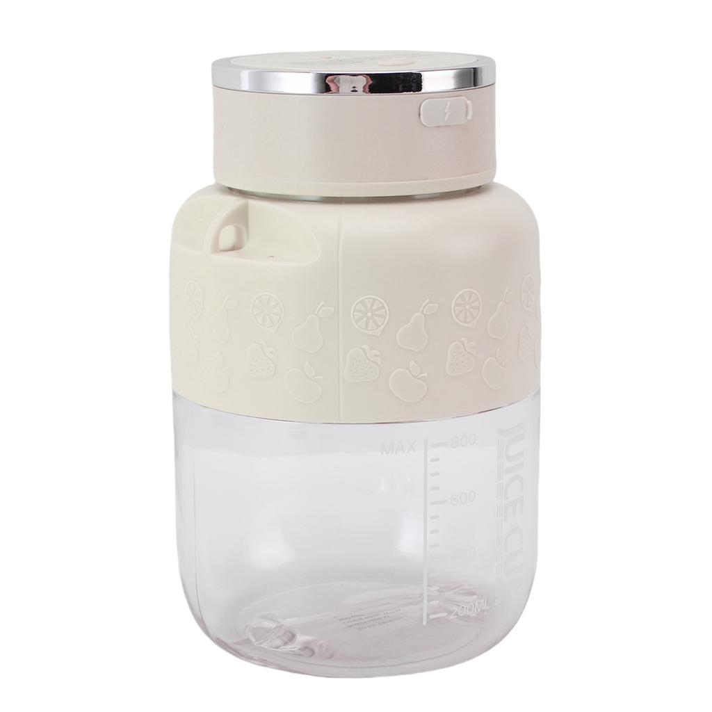 800ml Portable Juicer Cup Rechargeable Detachable Electric Juicer Blender for Office Gym Home Travel
