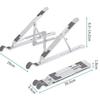 Qisuo A2 Adjustable Folding Portable Laptop & Tablet Stand
