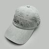 Spring And Autumn American Retro Embroidery Two-Color Letter Baseball Cap Men'S And Women'S Sunshade Casual Versatile Cap